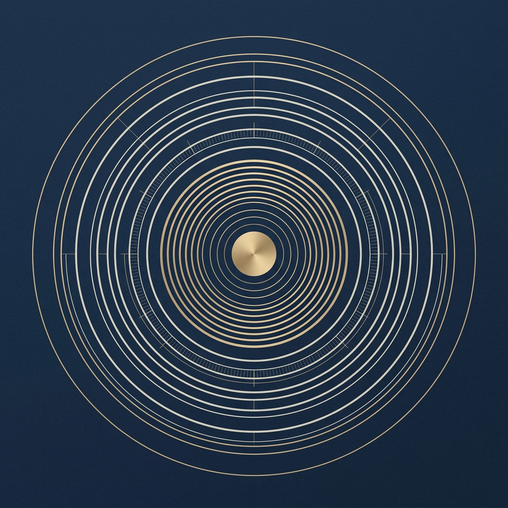 Abstract illustration of investment governance, delegated authority and accountability in an OCIO mandate